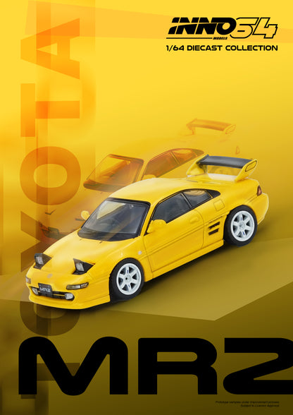 IN64-MR2-YL Toyota MR2 (SW20) Yellow