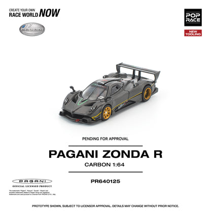 PR640125 PAGANI ZONDA R NEW TOOLING
