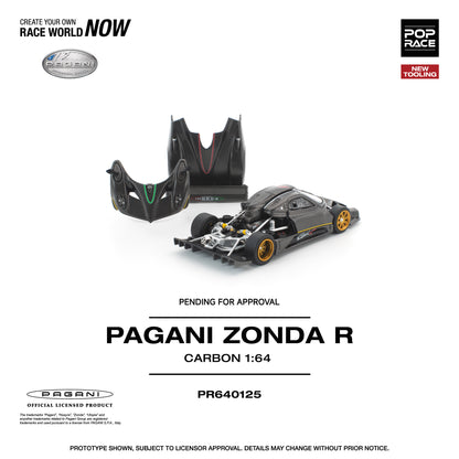 PR640125 PAGANI ZONDA R NEW TOOLING