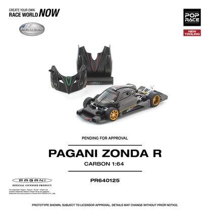PR640125 PAGANI ZONDA R NEW TOOLING