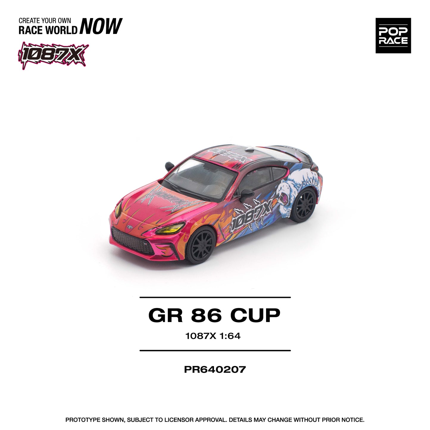 PR640207 1087X GR86 CUP - Pop Race 1:64