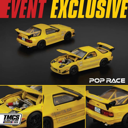 PR640286 Malaysia TMCS 2025 Exclusive Mazda RX7 FC3S Re-Amemiya Yellow