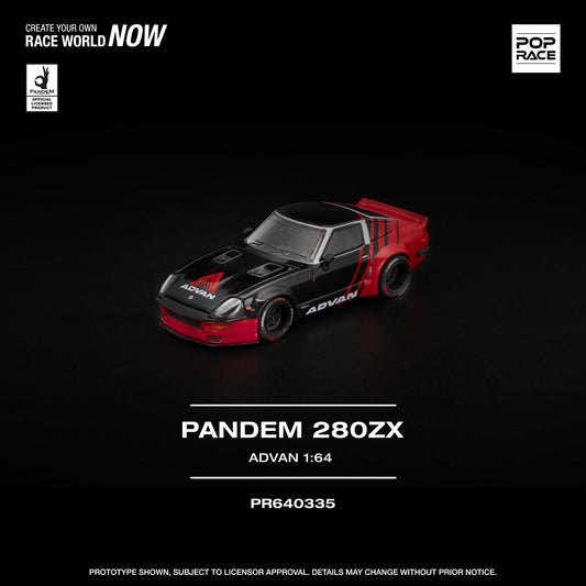 PR640335 PANDEM 280ZX ADVAN - Pop Race 1:64
