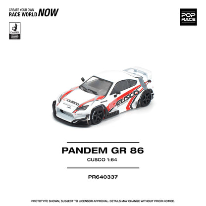 PR640337 PANDEM GR86 - CUSCO - Pop Race 1:64