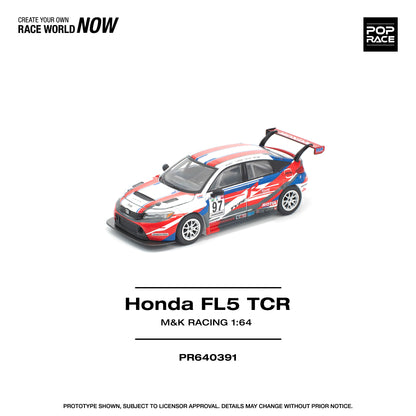 PR640391 HONDA CIVIC TYPE-R (FL5) TCR - M&K RACING - Pop Race 1:64