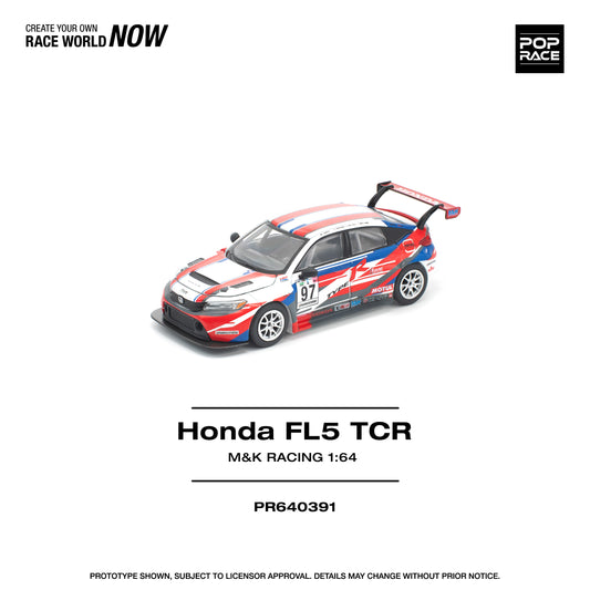 PR640391 HONDA CIVIC TYPE-R (FL5) TCR - M&K RACING - Pop Race 1:64