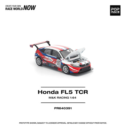 PR640391 HONDA CIVIC TYPE-R (FL5) TCR - M&K RACING - Pop Race 1:64