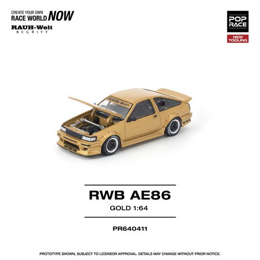 PR640411 RWB AE86 GOLD