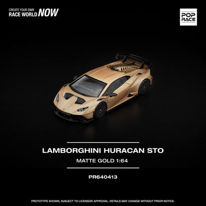 PR640413 LAMBORGHINI HURACAN STO MATTE GOLD