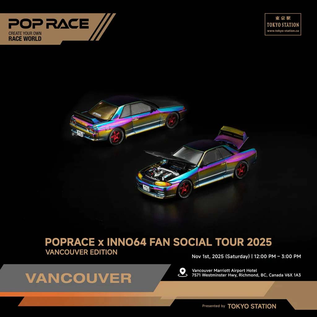 PR640424 Nissan R32 GTR Magic Chrome Vancouver Edition