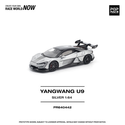PR640442 YANGWANG U9 - SILVER - Pop Race 1:64