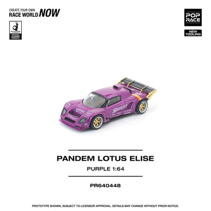 PR640448 PANDEM LOTUS ELISE PURPLE NEW TOOLING