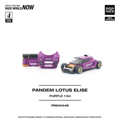 PR640448 PANDEM LOTUS ELISE PURPLE NEW TOOLING