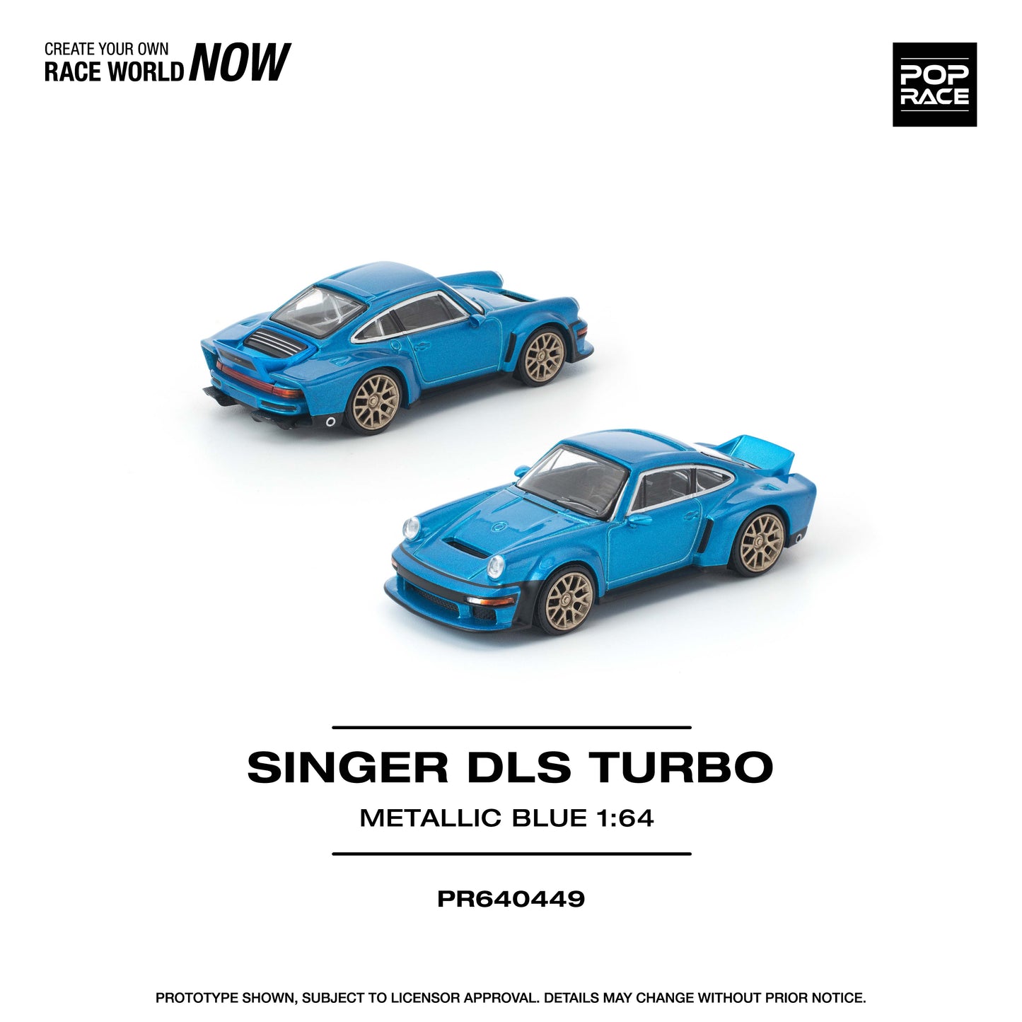 PR640449 SINGER DLS TURBO METALLIC BLUE
