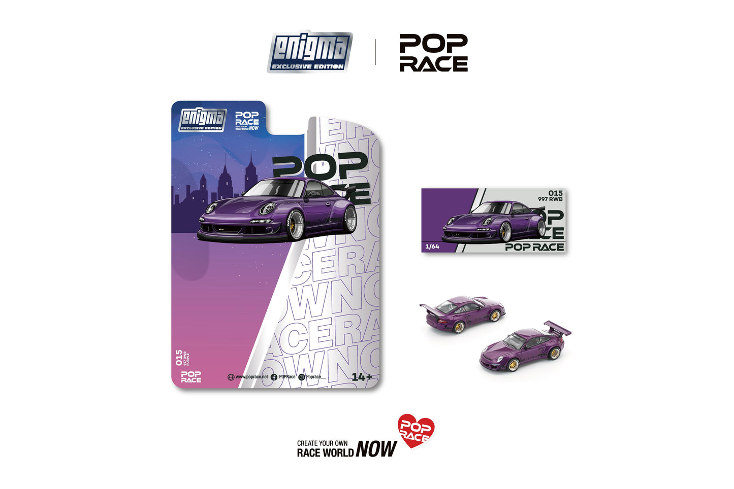 PRE015 RWB 997- Purple
