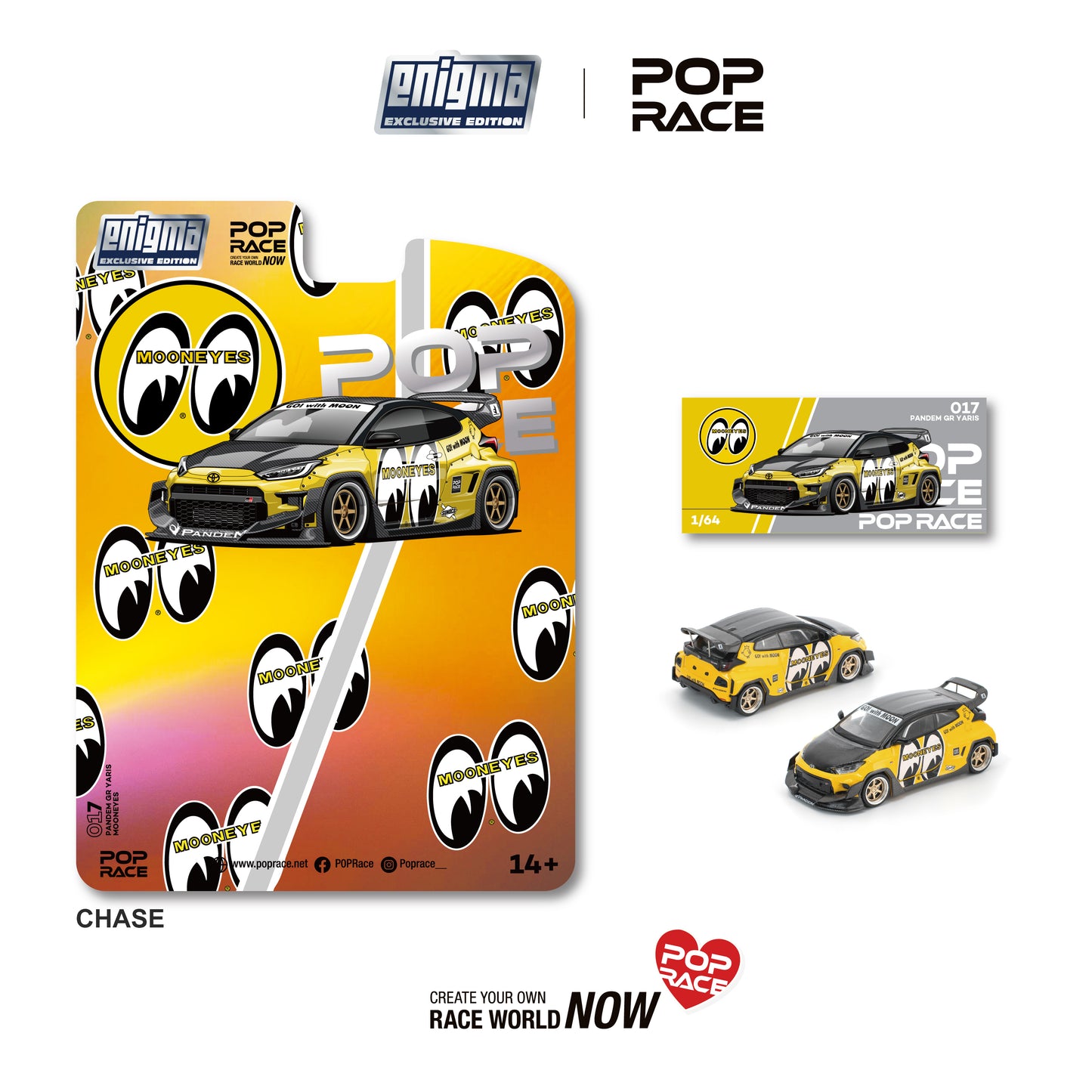 PRE017 PANDEM YARIS – MOONEYES