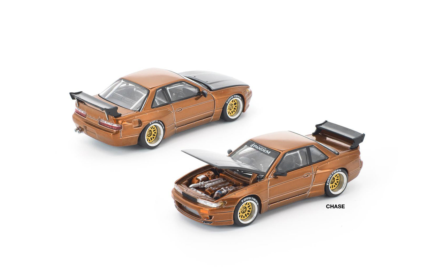 PRE023 Pandem S13 Brown Chrome