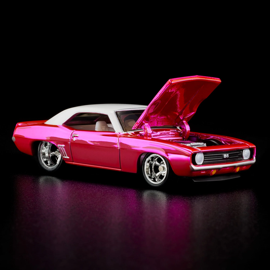 Pink 1969 Chevy Camaro SS - RLC