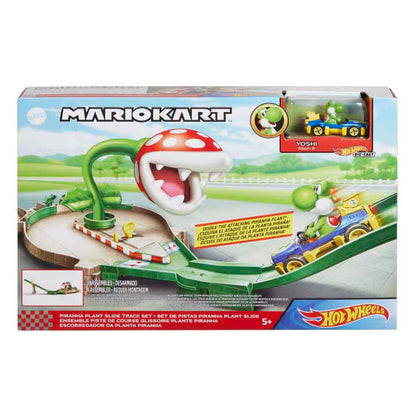 HLN43 Hot Wheels Mario Kart Piranha Plant Track Playset