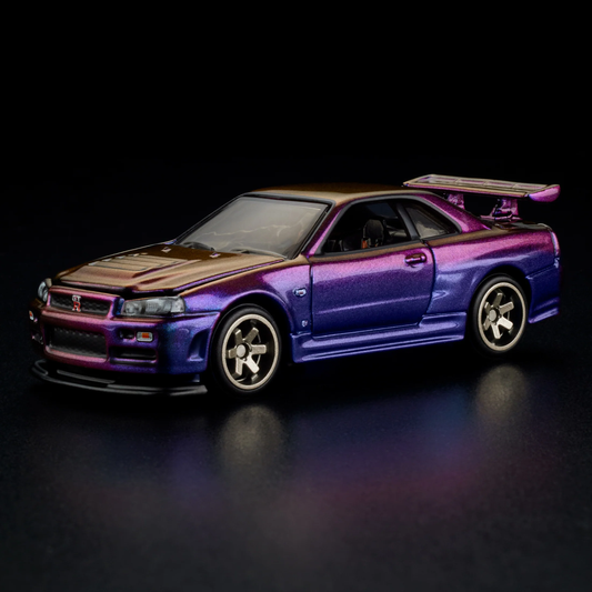 Purple Rlc Exclusive Nissan Skyline Gt-R Bnr34