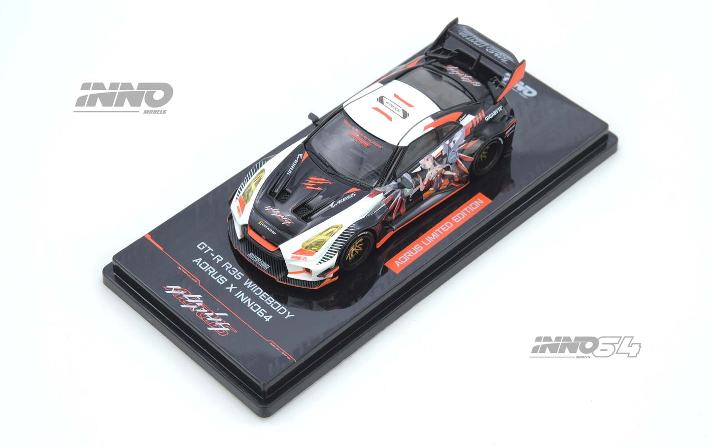 IN64-R35LB-AORUS GT-R R35 Silhouette