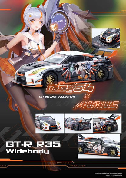 IN64-R35LB-AORUS GT-R R35 Silhouette