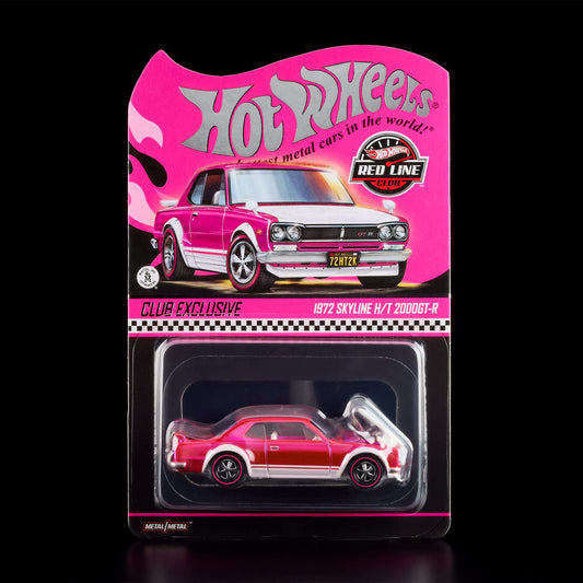 RLC Exclusive 1972 Skyline H/T 2000GT-R Pink