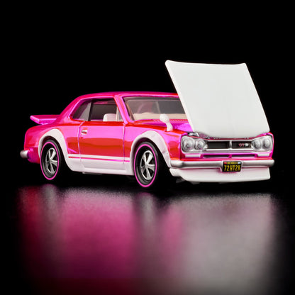 RLC Exclusive 1972 Skyline H/T 2000GT-R Pink