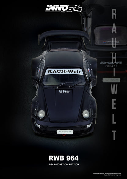 IN64-RWB964-BM RWB 964 Black Matt