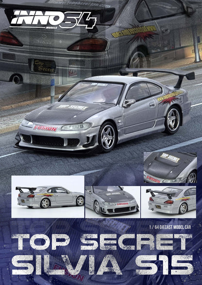 IN64-S15TS-SIL TOP SECRET SILVIA (S15) Silver