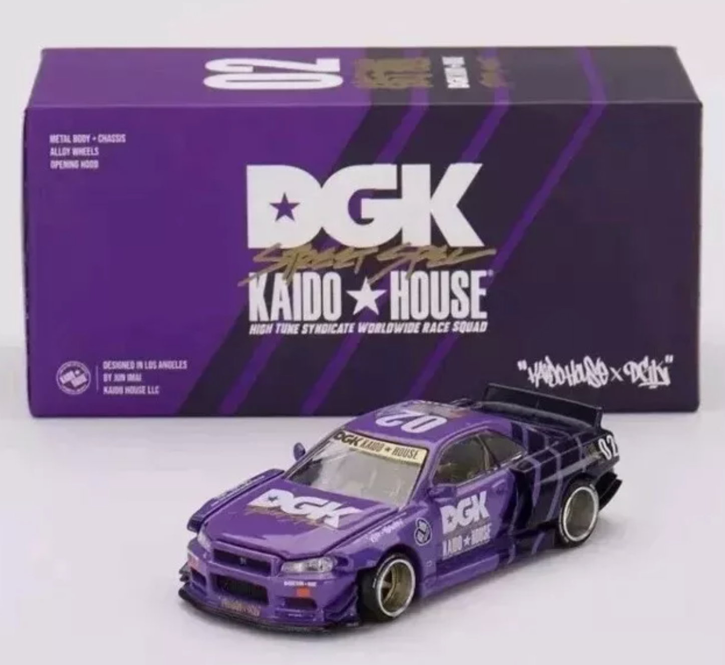 カイドウハウス×DGKコラボ スカイラインR34 V1 カイドウハウス×DGKコラボ スカイラインR34 V1 カイドウハウス