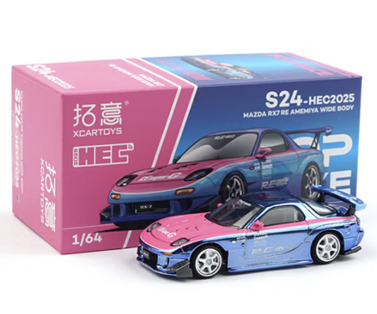 PR640276 Mazda Rx7 Amemiya Blue Chrome Hobby Expo China HEC 2025