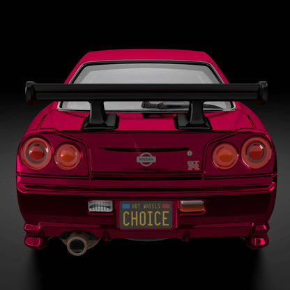 2024 Selections Red Nissan Skyline GTR BNR34