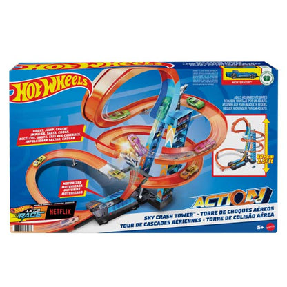 GJM76 Hot Wheels Stunt Tracks - Sky Crash Tower