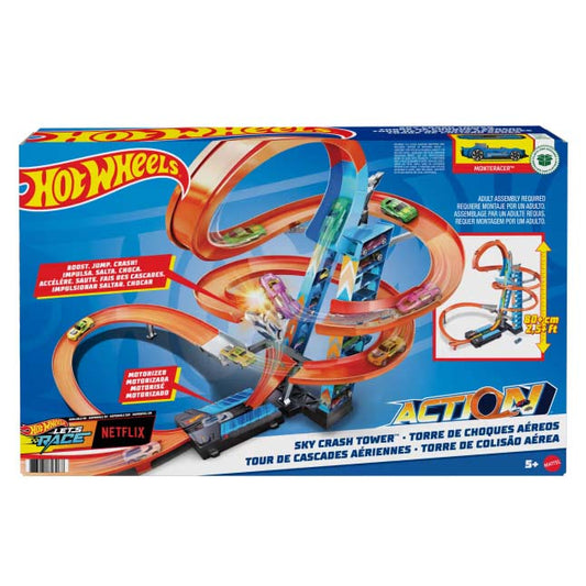 GJM76 Hot Wheels Stunt Tracks - Sky Crash Tower