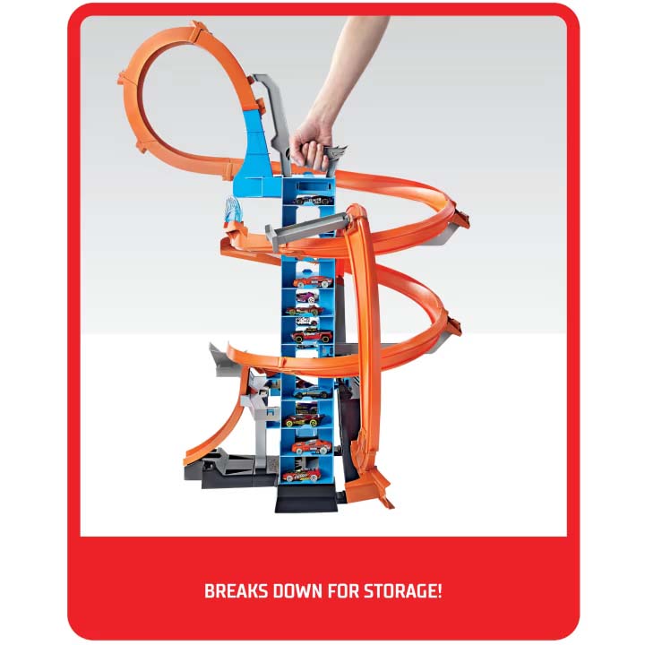 GJM76 Hot Wheels Stunt Tracks - Sky Crash Tower