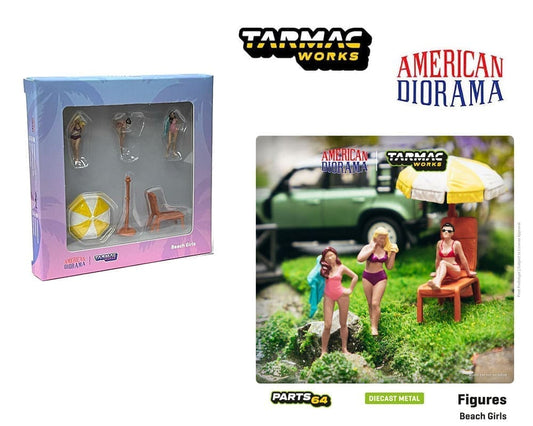 T64F-002-YL American Diorama Beach Girls