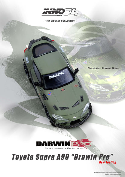IN64-A90DP-MATGR TOYOTA SUPRA A90 DARWIN PRO Matt Green