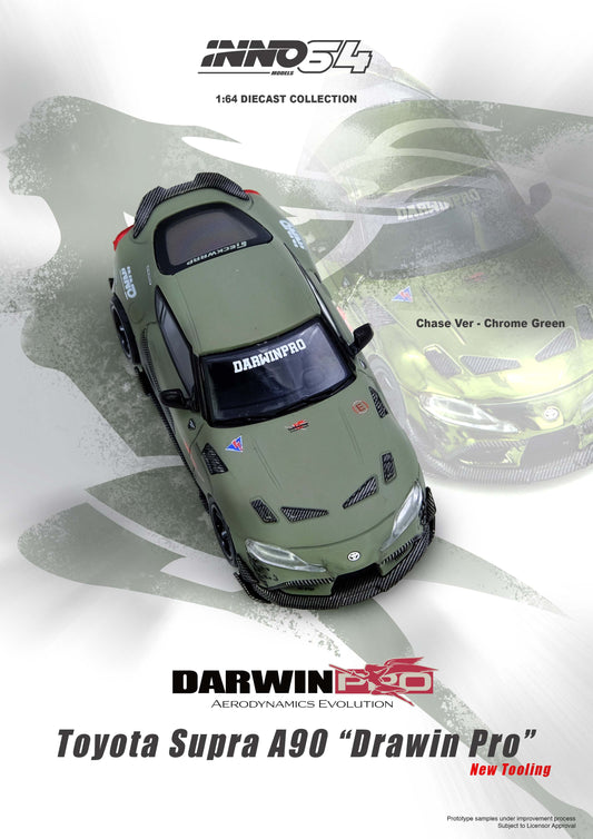 IN64-A90DP-MATGR TOYOTA SUPRA A90 DARWIN PRO Matt Green