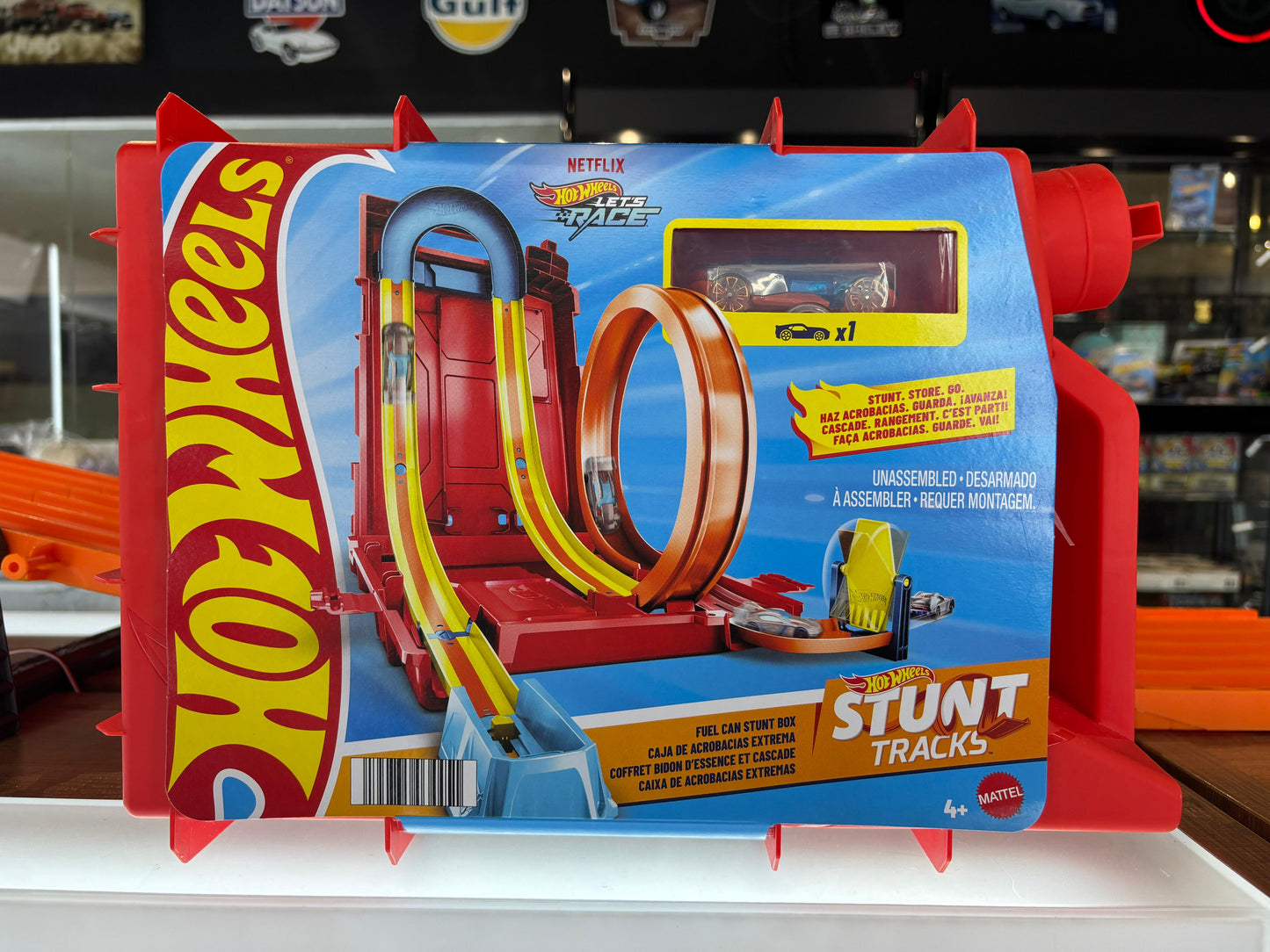 HDX78 Fuel Can Stunt Box - Hot Wheels