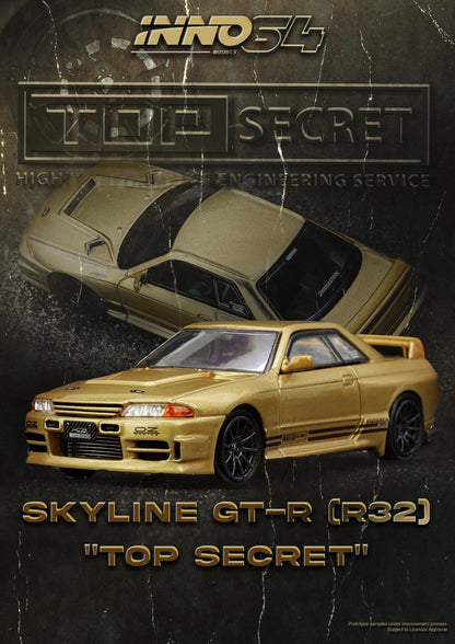 IN64-R32TS-650R TOP SECRET BNR32 GT-R (650R) Gold