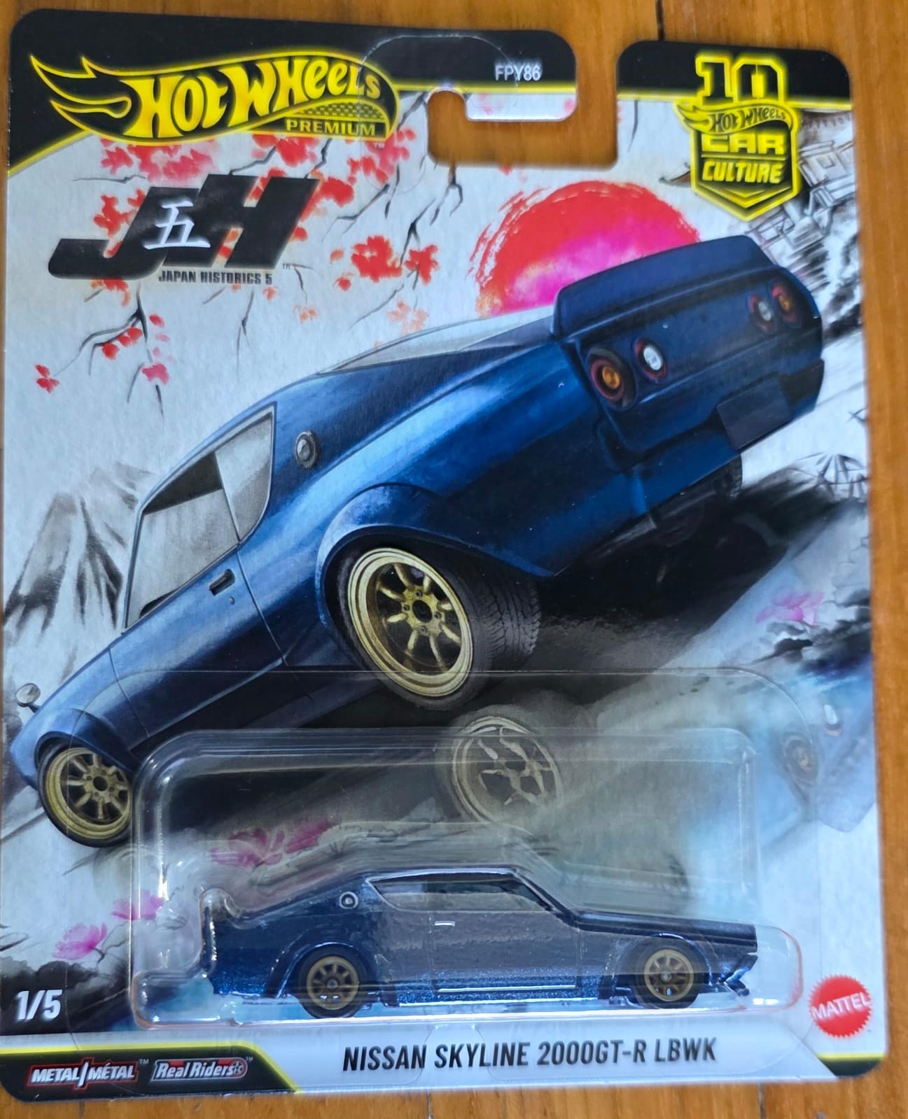 JKF11 Nissan Skyline 2000GT-R LBWK – Japan Historics 5 – Hot Wheels