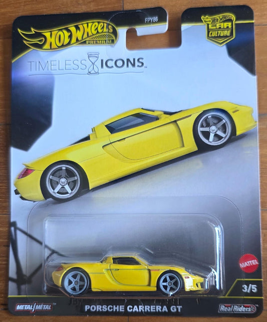 JBK91 Porsche Carrera GT (Chassis Conversion) – Timeless Icons – Hot Wheels