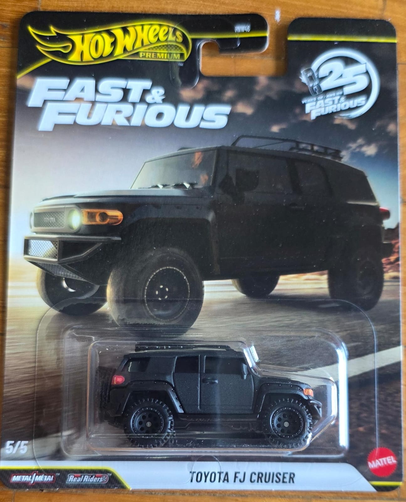 JHW69 Toyota FJ Cruiser – Fast & Furious 25th Anniversary – Hot Wheels
