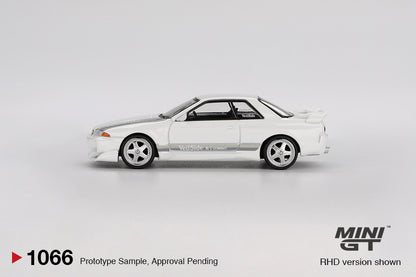MGT01066 BL Nissan Skyline GT-R (R32) VeilSide Combat C-I White - MiniGT 1:64