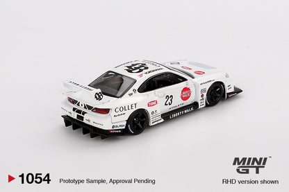 MGT01054 BL Nissan LB-Super Silhouette S15 SILVIA ATHLETE - MiniGT 1:64
