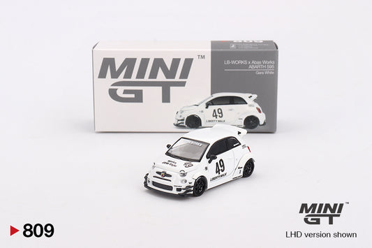 MGT00809 (Box) LB-WORKS x Abas Works ABARTH 595 Gara White