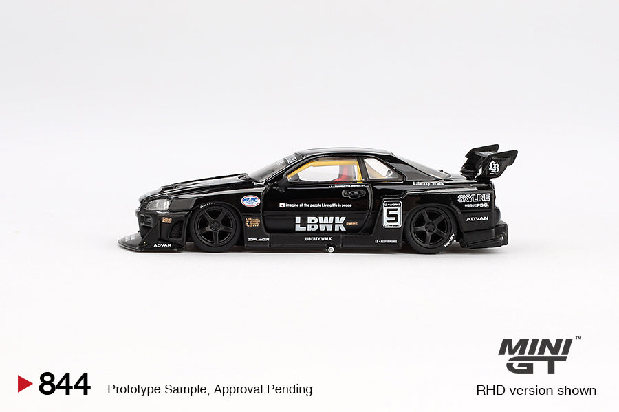 MGT00844 Nissan LB-ER34 Super Silhouette SKYLINE Black