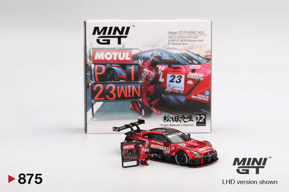 MGT00875 Nissan GT-R NISMO #23 "MOTUL AUTECH GT-R 2021" SUPER GT SERIES Suzuka winner - MiniGT
