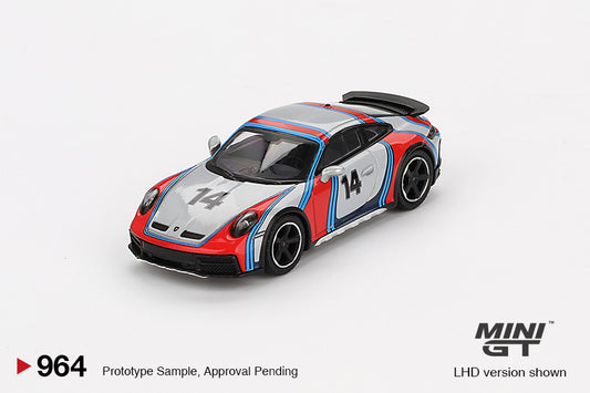 MGT00964 BL Porsche 911 Dakar Ice Grey Metallic "Rally 1978" LHD